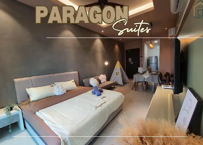 Paragon Suites Near Ciq Jb City By Ucome Homestay