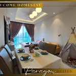 Paragon Suites Near Ciq Jb City By Ucome Homestay